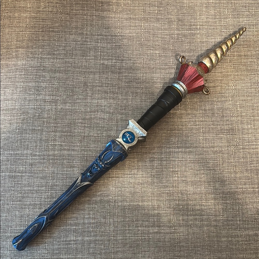 Blue and Gold MagiQuest Wand plus Topper